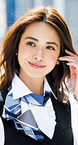 BA9136 BONMAX スカーフ 都会的なパターンが魅力の正統派 36-BA9136