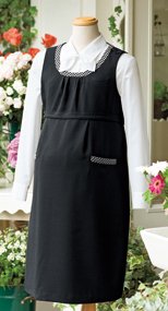 en joie(アンジョア) 61500 マタニティドレス 無地×チェック 93-61500