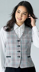 S-04255 04256 SELERY(セロリー) ベスト チェック 99-S04255