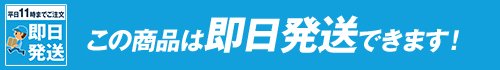 即日発送11時まで