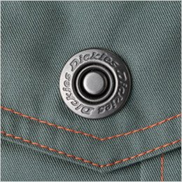 ロゴ入りドットボタン