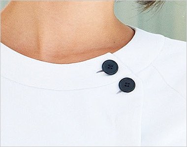 2つ並んだボタンがアクセント