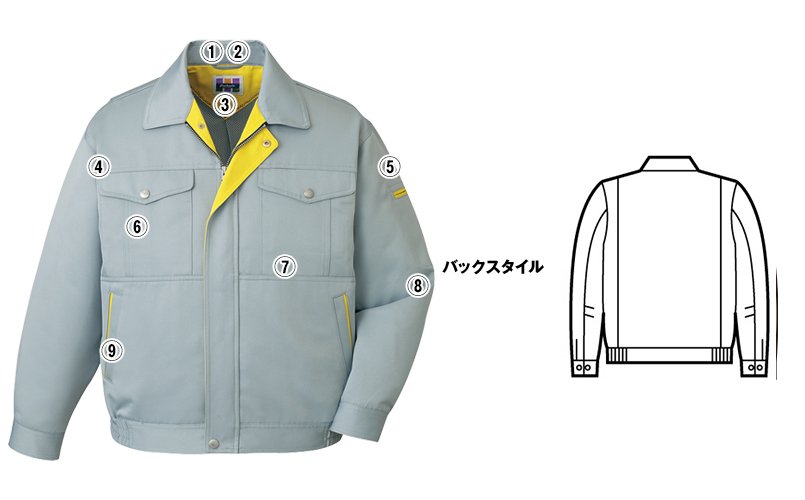 自重堂jichodo80700 商品詳細・こだわりPOINT