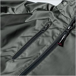右胸 ファスナーポケット