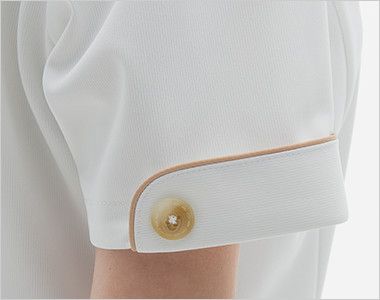 LH6287 ナガイレーベン(nagaileben) ビーズベリー 半袖ワンピース(女性用) 女性らしい優しさを感じさせるかわいい袖