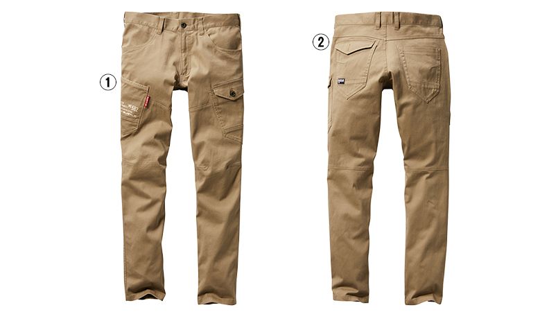 バートル 582 ストレッチカーゴパンツ 商品詳細・こだわりPOINT